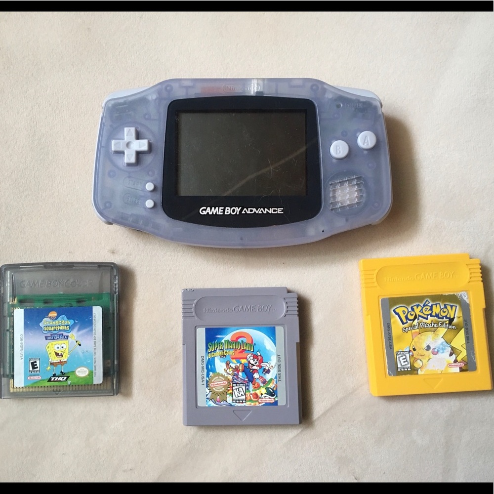 Game boy advance color bundle